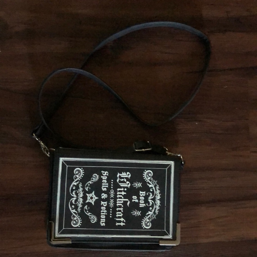 Book of Witchcraft Book Purse